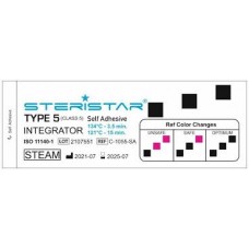 Indicator integrator chimic strip pentru sterilizarea cu abur clasa 5 AUTOADEZIV